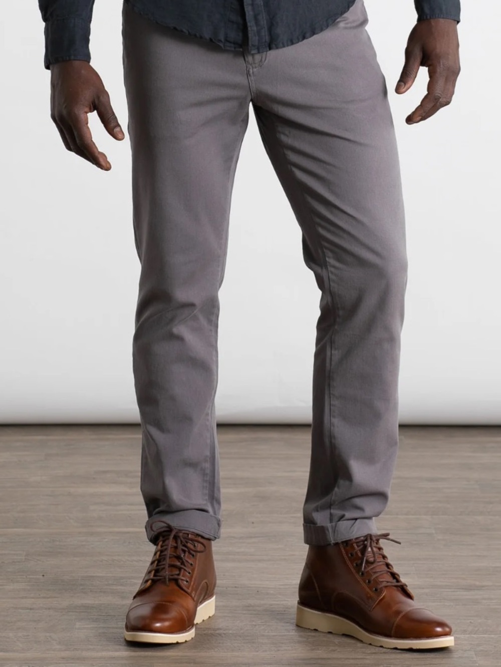 New! Bridge & Burn Bradley Pants Slim Fit in Gray Size 33R